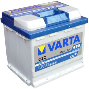 Аккумулятор автомобильный VARTA Blue Dynamic 52