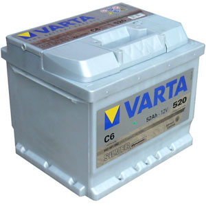 Аккумулятор автомобильный VARTA Silver Dynamic 52